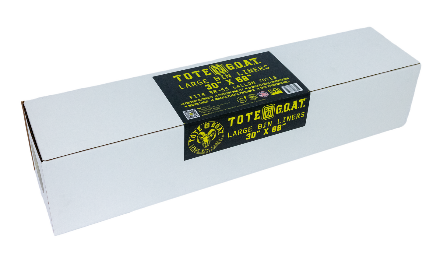 Large Bin Liner Fits 38-55 Gallon bins